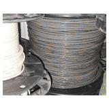 Lot of (7 Partial Spools) 12GA Wire (white, grey, red, orange)