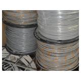 Lot of (3 Partial Spools) 12GA Wire (gray, white, black)