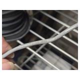 Lot of (10 Partial Spools) Wire - 18/2 and 20/2 (white, gray, purple)