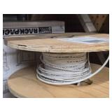 Lot of (5 Partial Spools) 22/2 Wire (white)