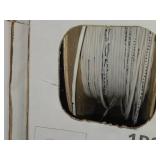 Lot of (5 Partial Spools) 22/2 Wire (white)