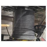 Lot of (7 Partial Spools) 10GA Wire (brown, yellow, black)