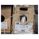 Lot of (1 Shelf) Wire - 18GA, 6C/22AWG Plenum, Cat6E Rizer, 24/4 Cat5e Riser, 18GA Thermostat (assorted)