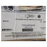 Lot of (1 Shelf) Wire - 18GA, 6C/22AWG Plenum, Cat6E Rizer, 24/4 Cat5e Riser, 18GA Thermostat (assorted)