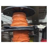 Lot of (8 Partial Spools) 16GA Wire (red, yellow, orange)
