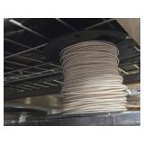 Lot of (3 Partial Spools) 18GA Wire (white)