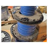 Lot of (3 Partial Spools) Southwire® Wire - 14/3 NMB Blue Jacket