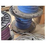 Lot of (3 Partial Spools) Southwire® Wire - 14/3 NMB Blue Jacket