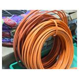 Lot of (2 Partial Bundles + 1 Full Bundle) Wire - 12/2 Orange (x2) + Armorlite 12/2 Stranded Metal Clad Cable