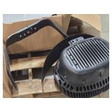 LED Sport Light with Mounting Bracket- SPL-850W-HV2-57K-B44-TR 850W 277-480V Dim 60Hz 5700K 4H*4V Trunnion (used)