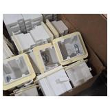 Lot of (2 Boxes) Nail On Gang Boxes