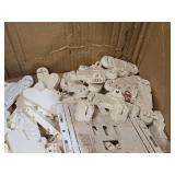 Lot of (6 Bins + 1 Box) Fluorescent Lamp Holder / Tombstone Sockets - Various Styles