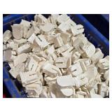 Lot of (6 Bins + 1 Box) Fluorescent Lamp Holder / Tombstone Sockets - Various Styles