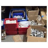 Lot of (6 Bins + 3 Boxes) Fluorescent Lamp Holder / Tombstone Sockets - Various Styles
