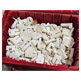 Lot of (6 Bins + 3 Boxes) Fluorescent Lamp Holder / Tombstone Sockets - Various Styles