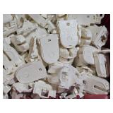 Lot of (6 Bins + 3 Boxes) Fluorescent Lamp Holder / Tombstone Sockets - Various Styles