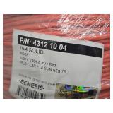 Lot of (1 Full Spool) 16/4 Solid Riser Wire 1000