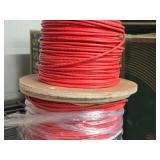 Lot of (1 Full Spool + Partial Spool) 18/2 Solid Plenum Wire