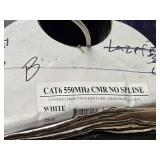 Lot of (3 Boxes - (1) Full + (2) Partial) Wire - 23/4 P Cat6 550MHz CMR NO SPLINE