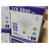 Lot of (50) LED BR40 Bulb 15W 1000LM Dimmable