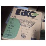 Eiko LEDV Bulbs - (22) LED PAR38 20W Bulbs + (24) LED PAR30 11W Bulbs