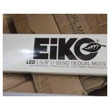 Lot of (41) Eiko LED 1-5/8" U-Bend T8 Dual Mode Lamps