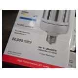 (7) Satco Hi-Pro LED 100W 100-277V 5000K Bulbs + (2) Green Creative PAR56 40W 2700K Bulbs