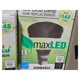 Lot of (1/2 Shelf) LED Bulbs (assorted)