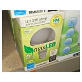Lot of (1/2 Shelf) LED Bulbs (assorted)