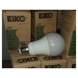 Lot of (50) Eiko LED A19 8W Bulbs