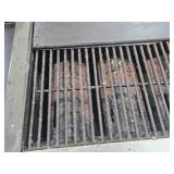 Ni Propane 8-burner Event Grill on Caster Wheels 109" x 25" x 36"