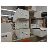 (10) Plastic Wall Securing Boxes + (3) Power Cord Lockouts
