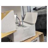 (10) Plastic Wall Securing Boxes + (3) Power Cord Lockouts