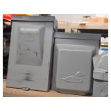 Lot of (5) Electric/Switch Boxes (assorted)