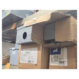 Lot of (6) Electrical Boxes - 30 Amp 12/240V 1-PH, General Duty Safety Switch 100 Amp 240V 3-wire (assorted)