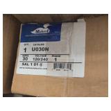 Lot of (6) Electrical Boxes - 30 Amp 12/240V 1-PH, General Duty Safety Switch 100 Amp 240V 3-wire (assorted)
