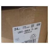 Lot of (2 Boxes) Lutron Radio Powr Savr Wireless Wall-Mount Occupancy Sensors LRF2-OWLB-P-WH 24-count ( 48 total items )