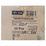 Lot of (1 Box) Eiko LED Lamps LED 15W T5 HE 46 840-G9D Glass Ballast Bypass T5 15W 1900LM 4000K 80+CRI 120-277VAC 25-count ( 25 total items )