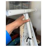 Folding Metal Ironing Board Adjustable Height Padded Cover Good