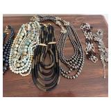 Statement Necklace Lot Chunky Beaded Multi Strand Fashion Jewelry 10+