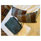 Traditional Sleigh Bed Frame Full Size Wood Spindle Headboard Good