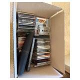 Mixed Music CD & Cassette Lot w/ CD Wallet Rock Country Pop Jazz