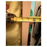 2 Framed Wall Mirrors Oak Look & Floral Rectangular 48 x 14 Approx