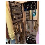 Large Costume Jewelry Lot w/ Necklaces Earrings Rings Bracelets Watches