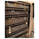 Large Costume Jewelry Lot w/ Necklaces Earrings Rings Bracelets Watches