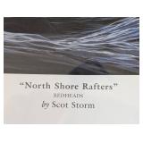 Scott Storm Signed Limited Edition Print Pair - North Shore Rafters & Bluebills
