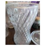 Mixed Lot of Assorted Glass Vases, Jars & Bottles
