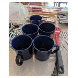 Mixed Kitchen Utensils, Knives, Mugs & Serveware (Lot of 20+)