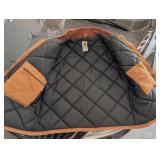 Carhartt J02 Duck Chore Coat Size 44 Regular