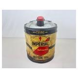 Vintage Imperial Oil 5 Gallon Metal Oil Can